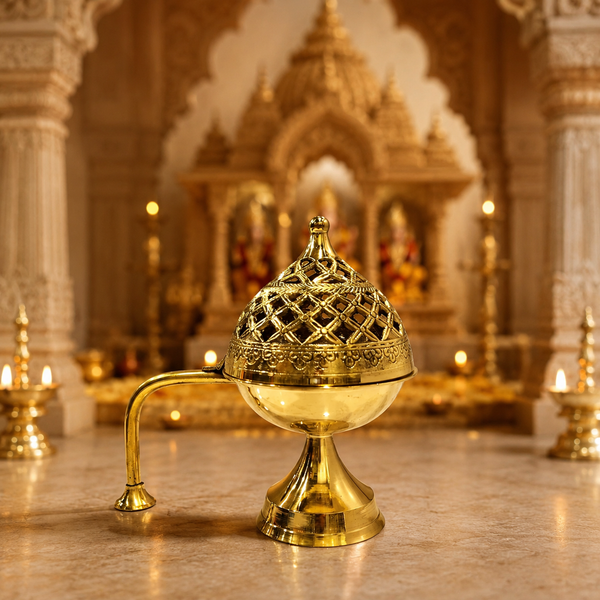 BRASS DHUPIYA