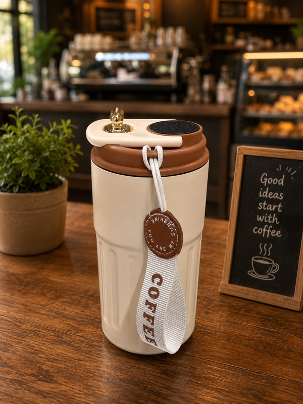 STEEL COFFEE MUG