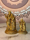 RADHA KRISHNA BRASS IDOL