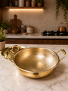 BRASS KADAI WITH LID