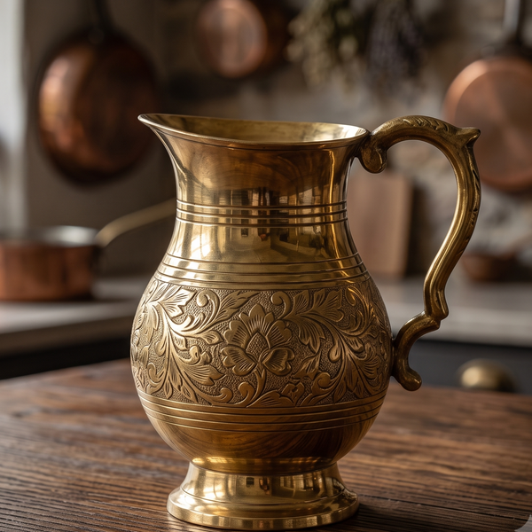 BRASS ITALIAN JUG