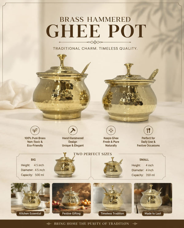 BRASS GHEEPOT