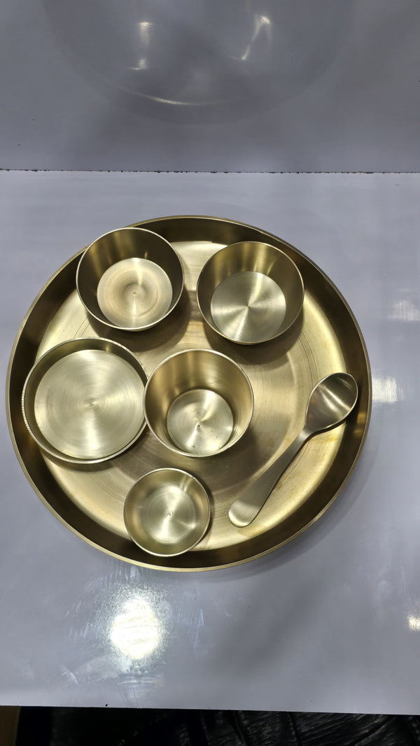 KANSA THALI MATT FINISH