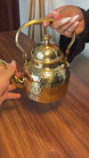 BRASS TEA POT ( KETTLE )