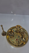 MEENA POOJA THALI SET WITH VALVET BOX